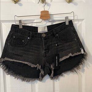 One Teaspoon Bonitas Denim Shorts